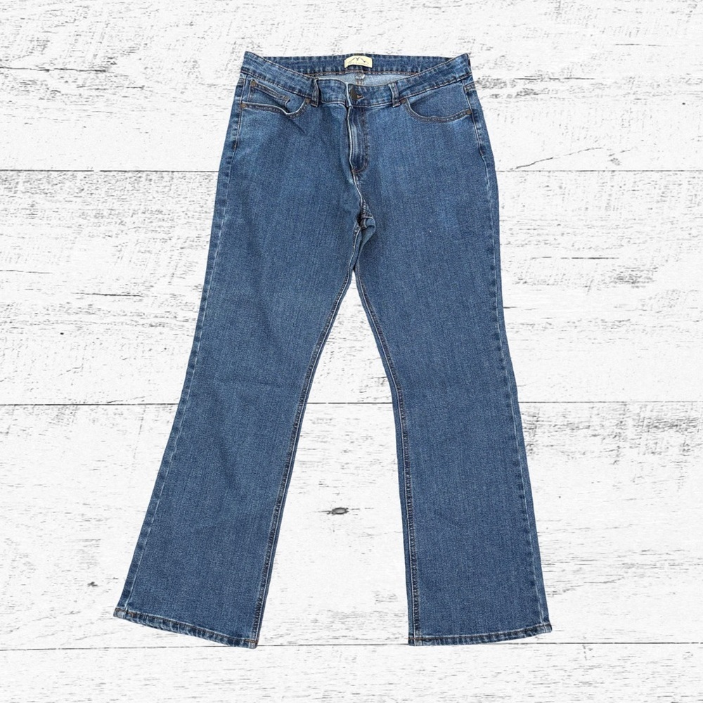 Stylish Blue Flare/bootcut Women's Jeans